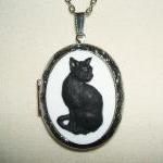 Black Cat Cameo..