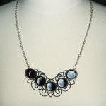 MOON PHASES Necklace Moon G..